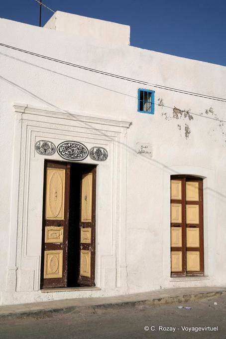 Harmonious façade, Mahdia - Tunisia
