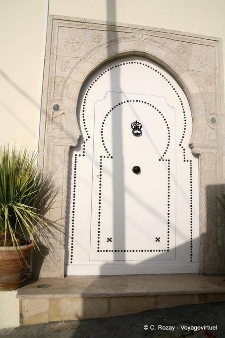 Gate Moorish style, Mahdia - Tunisia