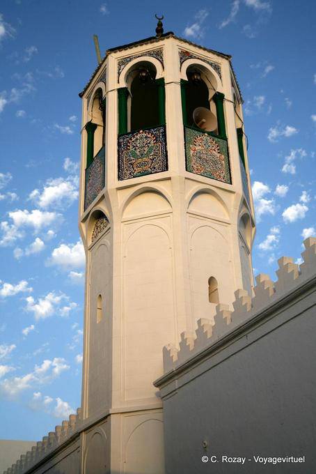 Haj Mustapha Hamza mosque minaret, Mahdia - Tunisia