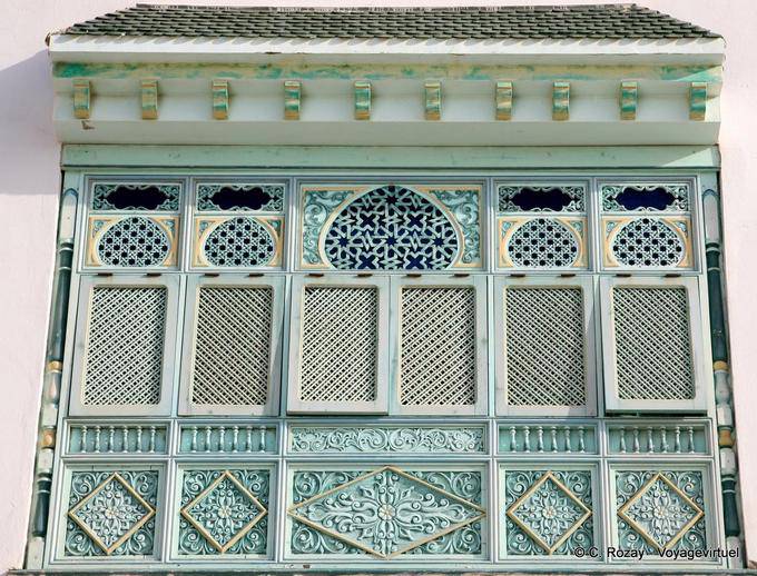Moucharabieh detail, Mahdia - Tunisia