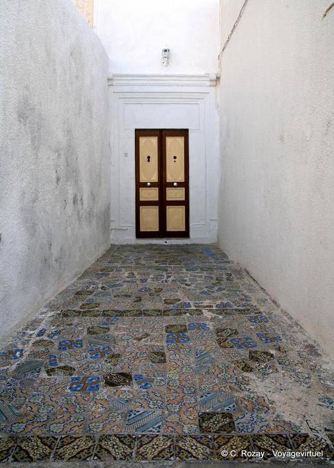 Floor decoration, Mahdia - Tunisia