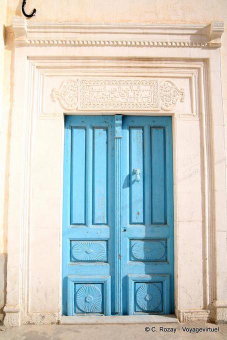 Door to inscriptions Mahdia - Tunisia