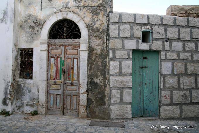Traces of paint, Mahdia - Tunisia