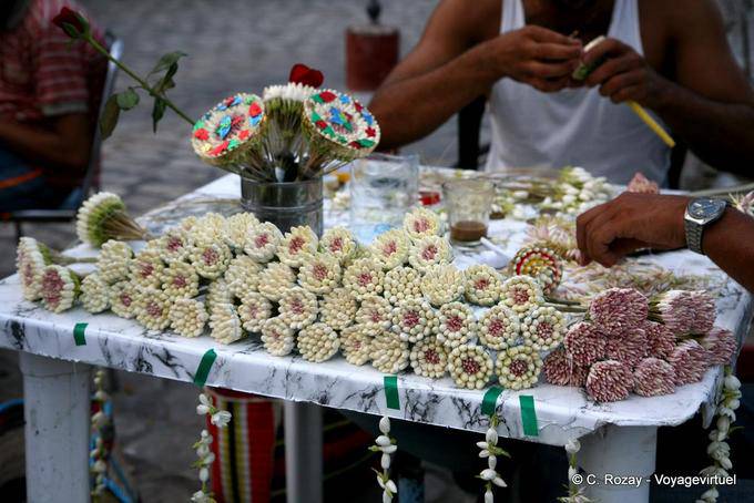 Jasmine bouquets, Mahdia - Tunisia