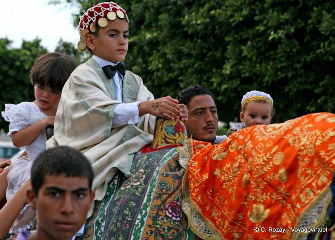 The circumcised child, Mahdia - Tunisia