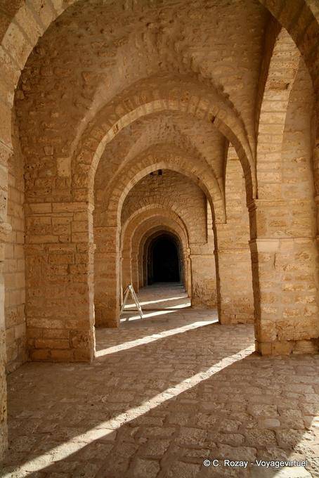 And horseshoe arches, Grand Mosque, Mahdia - Tunisia