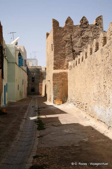 Khalifa Street in the enclosure, Sfax - Tunisia