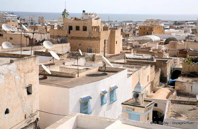 The roofs of the city and parables, Sousse Medina - Tunisia