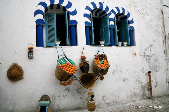 Home oranges, Sousse medina - Tunisia