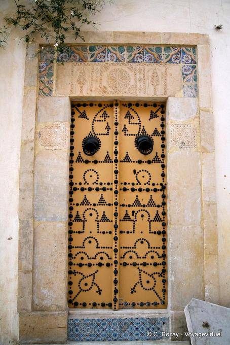 Signs Door Sousse medina - Tunisia