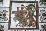 Mosaic winner chariot drawn by centaurs, National Museum of Bardo, Tunisia.
