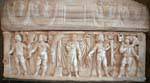 Christian or Roman bas-relief, Bardo Museum, Tunisia.