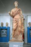 Bardo Museum, statue of a Roman empress, Tunisia.