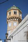 Bizerte, typical of the great mosque minaret, Tunisia.