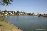 Carthage, ancient circular Punic port, Tunisia.