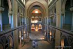 Carthage, Saint Louis Cathedral, View of the nave from the ambulatory, Tunisia.