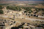 Dougga view on the houses of Trifolium, Tunisia.