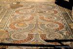 Dougga, mosaic floor of the House of Venus, Tunisia.