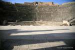 Dougga, theater view from the stage, Tunisia.
