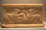 Aggression winged monsters, Archaeological Museum of Kerkuane, Tunisia.