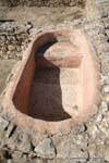 Kerkuane, Punic bathroom with bathtub, Tunisia.