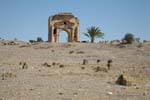 Maktar, Forum, the Arch of Trajan, Tunisia.