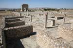 Maktar, Forum, General view from the temple of Hathor Miskar, Tunisia.