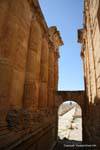 Sbeïtla, Capitol, between two temples, Tunisia.
