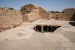 Sbeïtla, Great Spa, the underfloor heating, Tunisia.