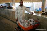 Sfax, bearded fishmonger, Tunisia.