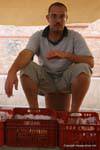 Sfax, fish vendor, Tunisia.