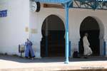 Sidi Bou Said, sweeper at the station, Tunisia.