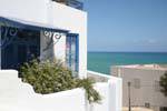 Sidi Bou Said, Mediterranean colors, Tunisia.
