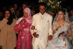 Married parents, marriage Teboursouk, Tunisia.