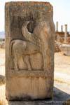 Thuburbo Majus, bas relief of Pegasus the Winged, Tunisia.
