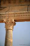 Thuburbo Majus, Capitol Pronaos Carrara marble, Tunisia.