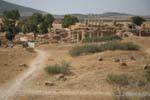 Thuburbo Majus view of the Forum and Capitol, Tunisia.