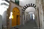 Arch and door Tunis, Tunisia.