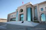 Front seat of the municipality of Tunis, Tunisia.