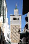 Minaret of Zitouna Mosque, Tunis, Tunisia.