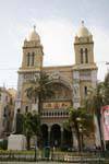 Cathedral of St. Vincent de Paul, Tunis, Tunisia.