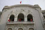 Facade of the Municipal Theatre, Tunis, Tunisia.