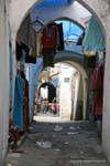 Tunis Medina near the deadlock of the Manager, Tunisia.