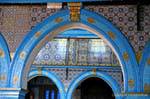 Decorative earthenware to Ghriba synagogue, Tunisia.