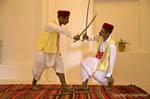 Duel in the Museum of Guellala, Tunisia.