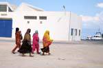 Colors women, Djerba, Houmt Souk, Tunisia.