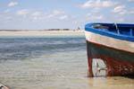 Boat propeller, beach Seguia, Djerba, Tunisia.