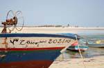 Fishing boat, Seguia, Djerba, Tunisia.