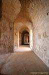 Galleried interior, Amphitheatre of El Jem, Tunisia.