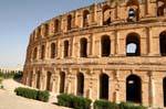 Thysdrus Colosseum amphitheater El Jem, Tunisia.